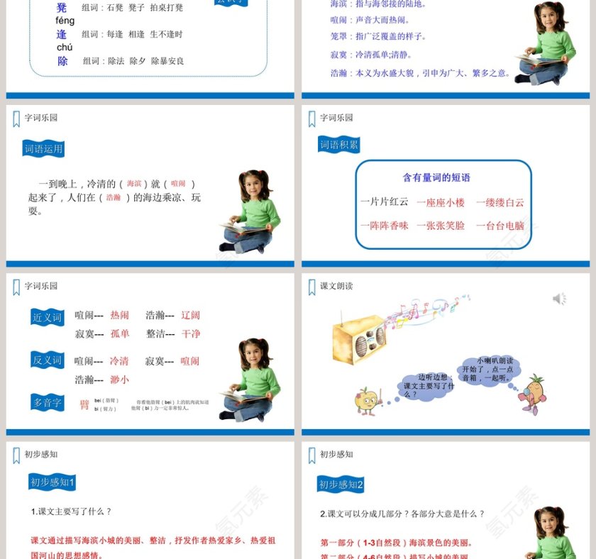 Unit 5 Weather-Lesson 2 Its snowing - 教育培训PPT模板第3张
