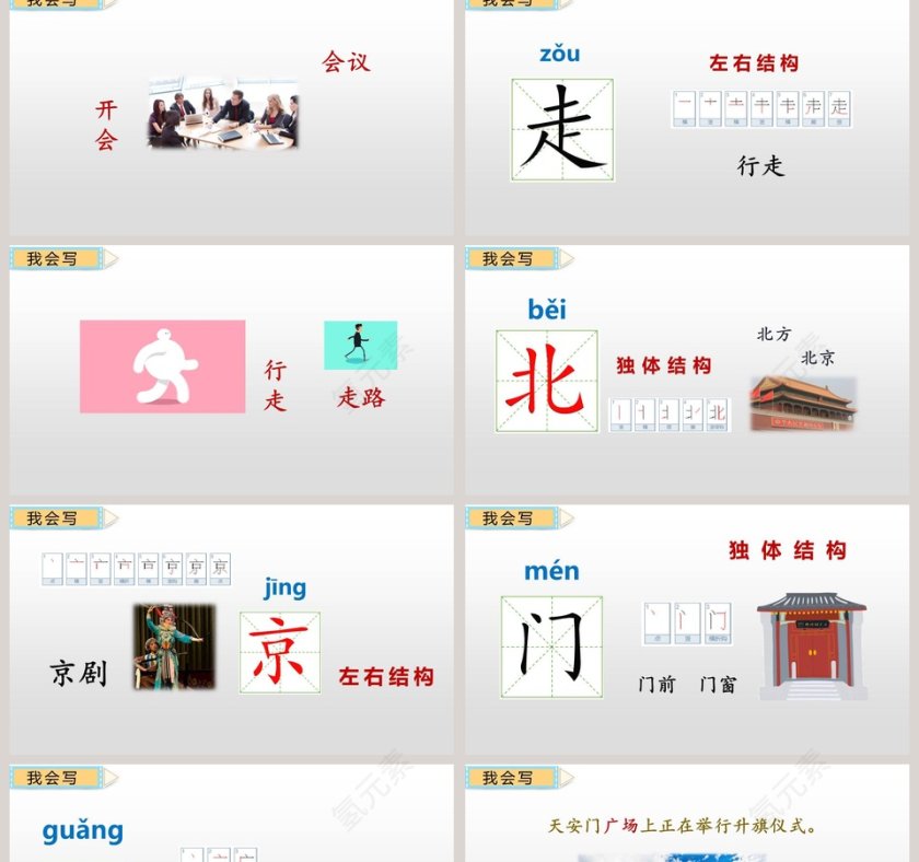 一年级语文下册我想多去看看PPT课件第2张