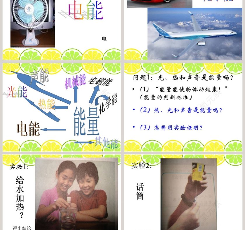 无处不在的能量教学ppt课件第3张