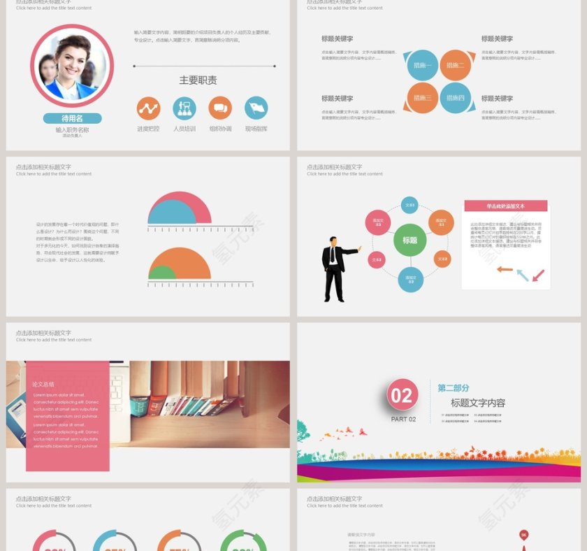 职业生涯规划PPT模版第2张