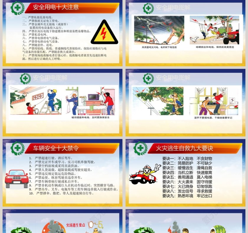 2019安全生产月宣传培训PPT安全生产PPT第5张