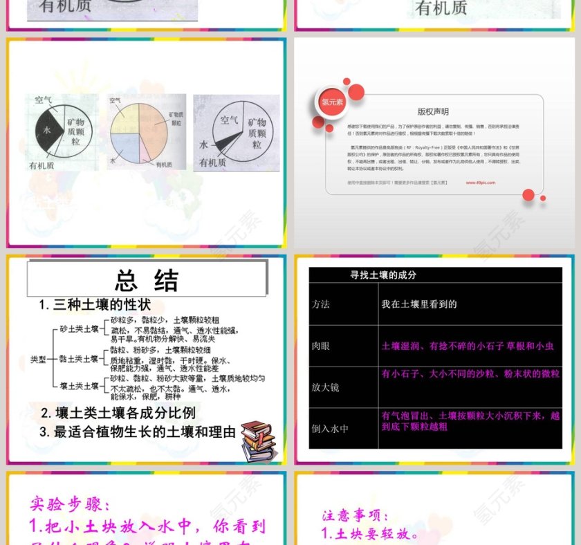 鄂教版四年级科学下册课件-认识土壤教学ppt课件第4张