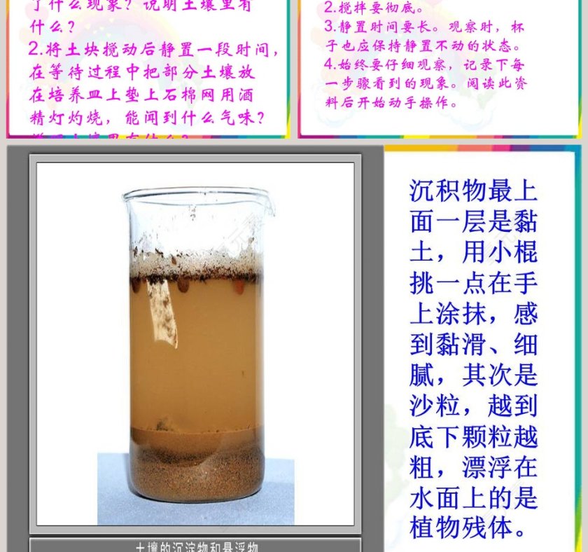 鄂教版四年级科学下册课件-认识土壤教学ppt课件第5张