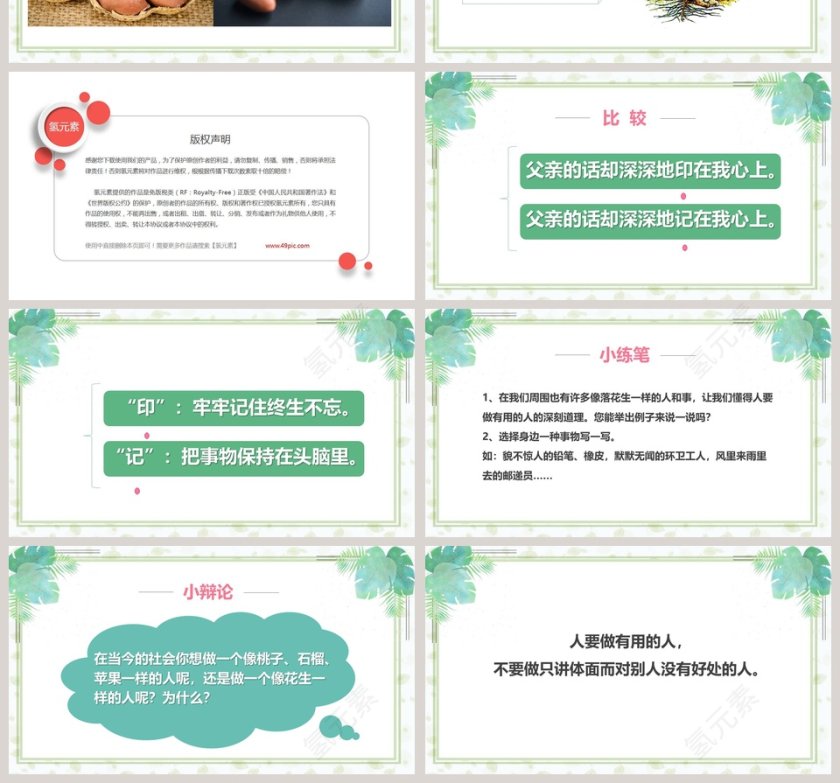 五年级语文课件PPT落花生第4张