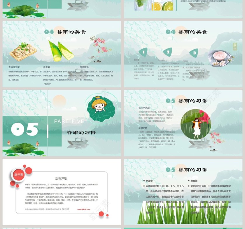 谷雨节气ppt第4张