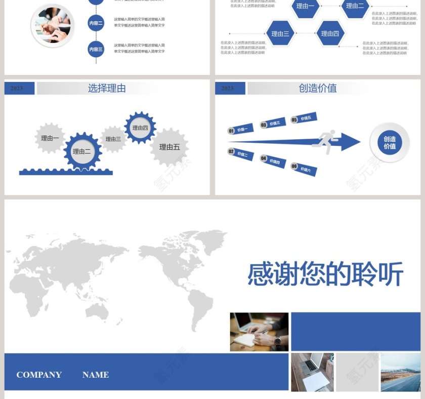公司介绍产品宣传PPT模板企业简介介绍PPT第6张