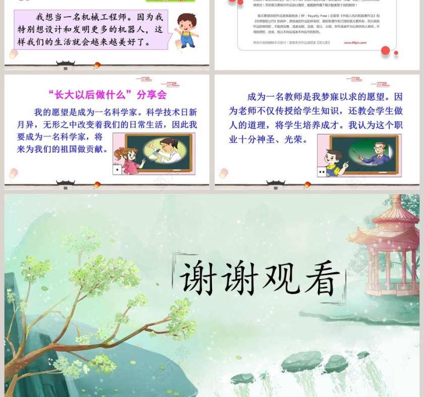 教师说课二年级语文下册口语交际长大以后做什么语文课件PPT第3张