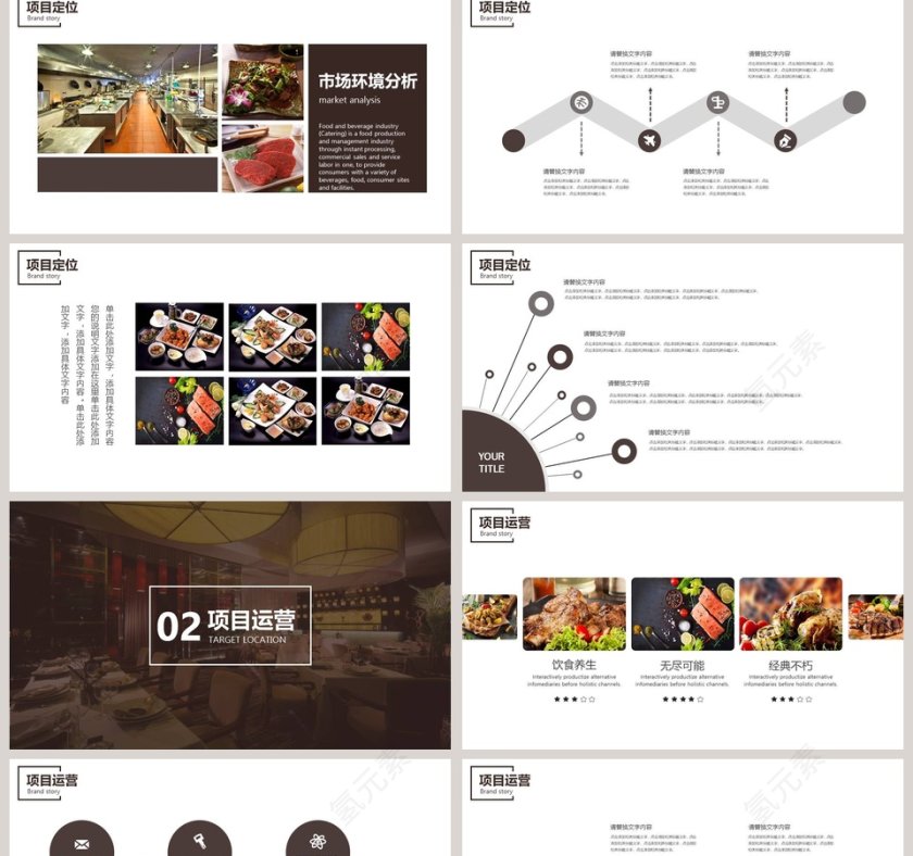 餐饮品牌推广方案餐饮产品介绍PPT模板第2张