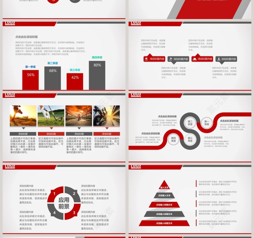  投资理财金融ppt模板第4张