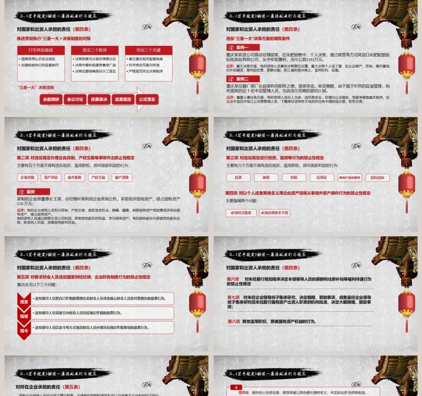 党员干部严守党纪廉洁从业PPT模板第5张