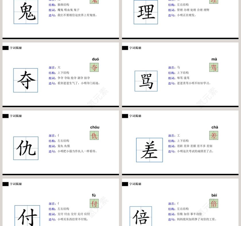 部编版三年级语文下册剃头大师语文课件PPT第3张
