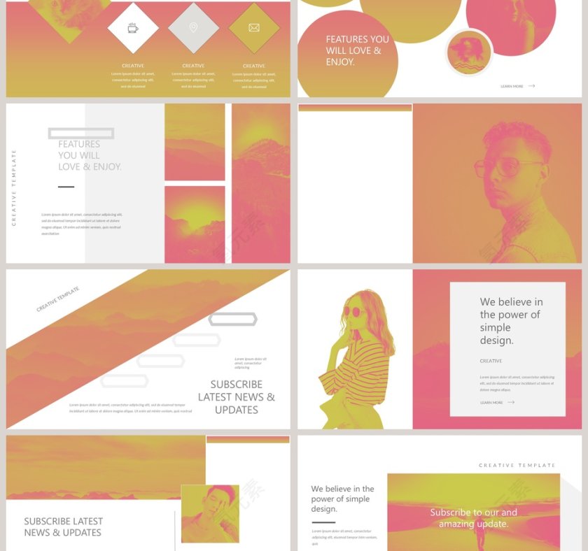 创意设计感PPT第3张