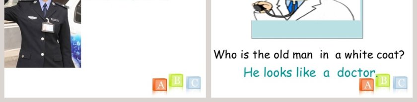 Unit 1-He looks like a cook教学ppt课件第5张