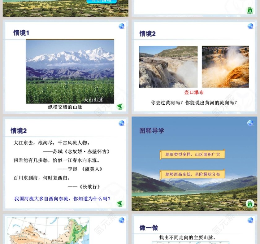 地形和地势-第二章  中国的自然环境教学ppt课件第2张