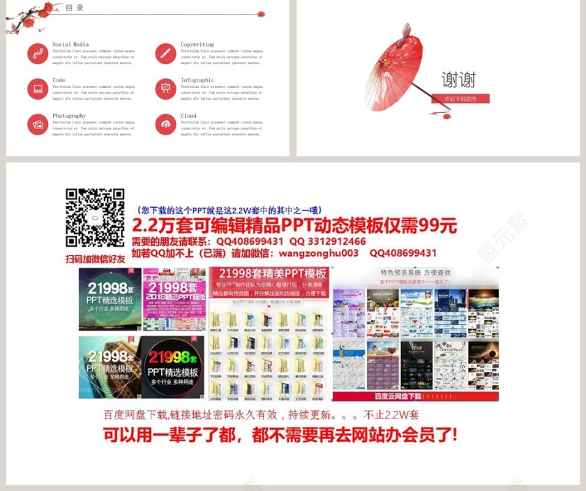 小清新PPT第5张