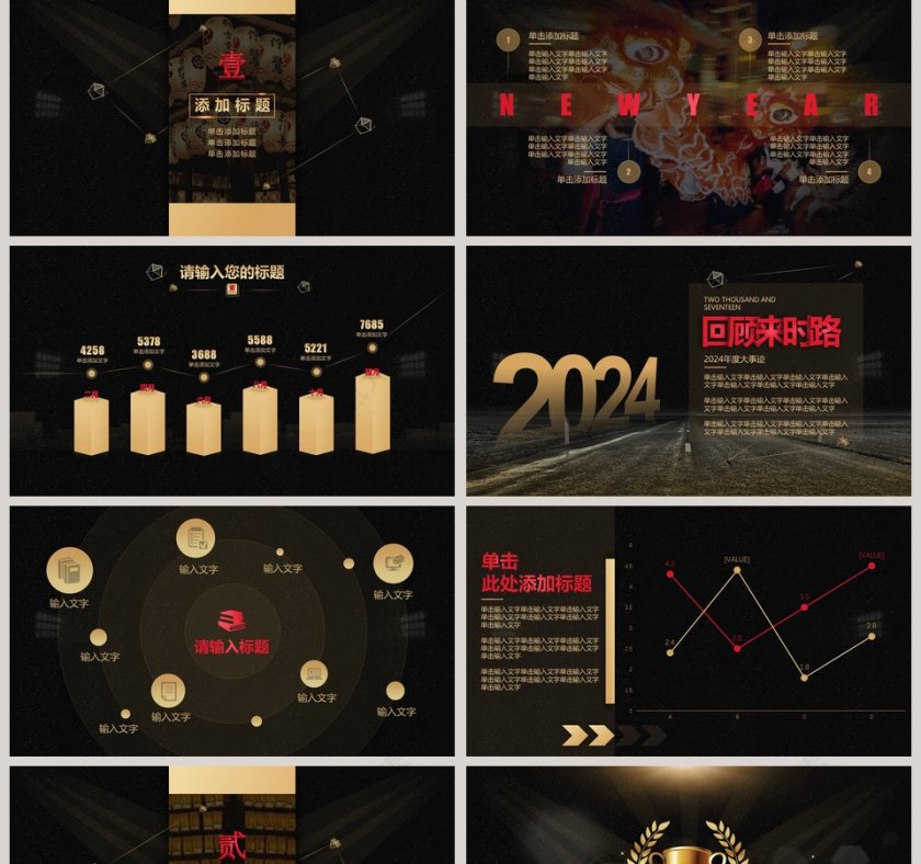 2019年度颁奖盛典年终总结PPT第2张