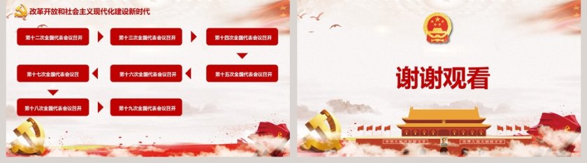 建党节光辉的历程主题PPT模板第5张