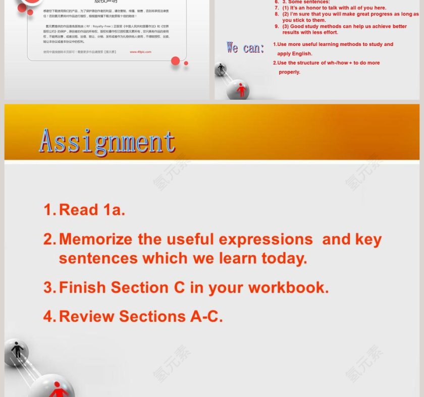 Unit 3 Topic 3-Could you give us some advice on how to learn English well教学ppt课件第5张