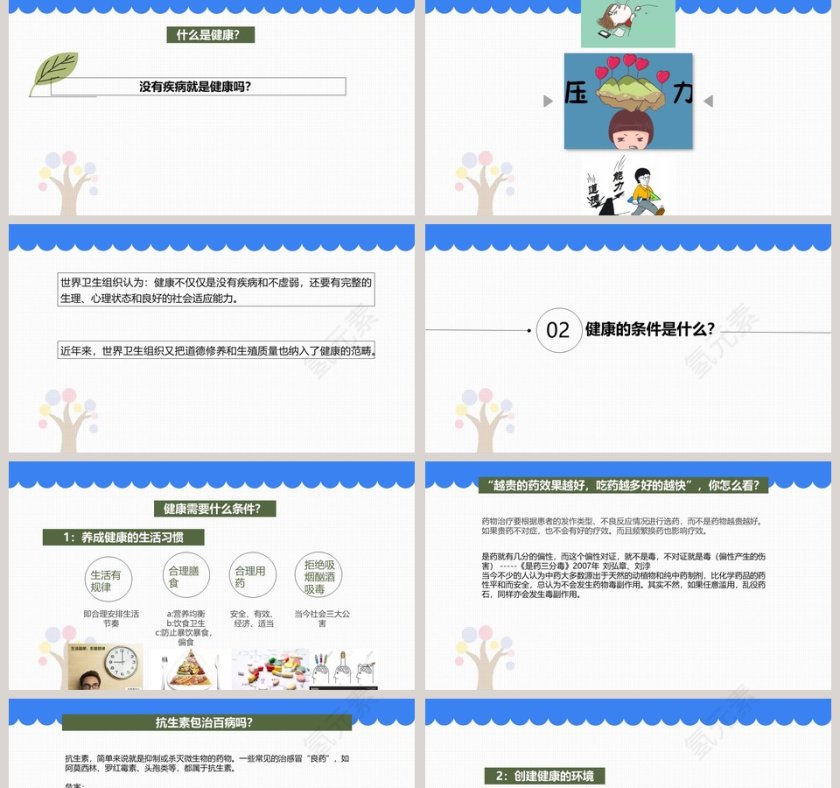 健康及其条件教学ppt课件第2张