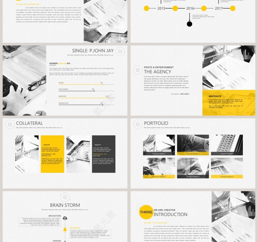 欧风商务工作总结英文版第3张