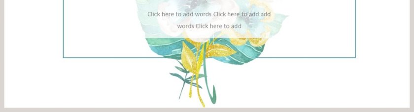 手绘植物主题工作总结PPT第5张