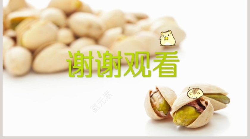 坚果食品类企业的产品展示PPT模板第5张