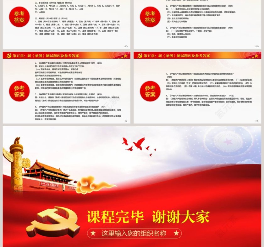 学习贯彻《中国共产党纪律处分条例》PPT第9张