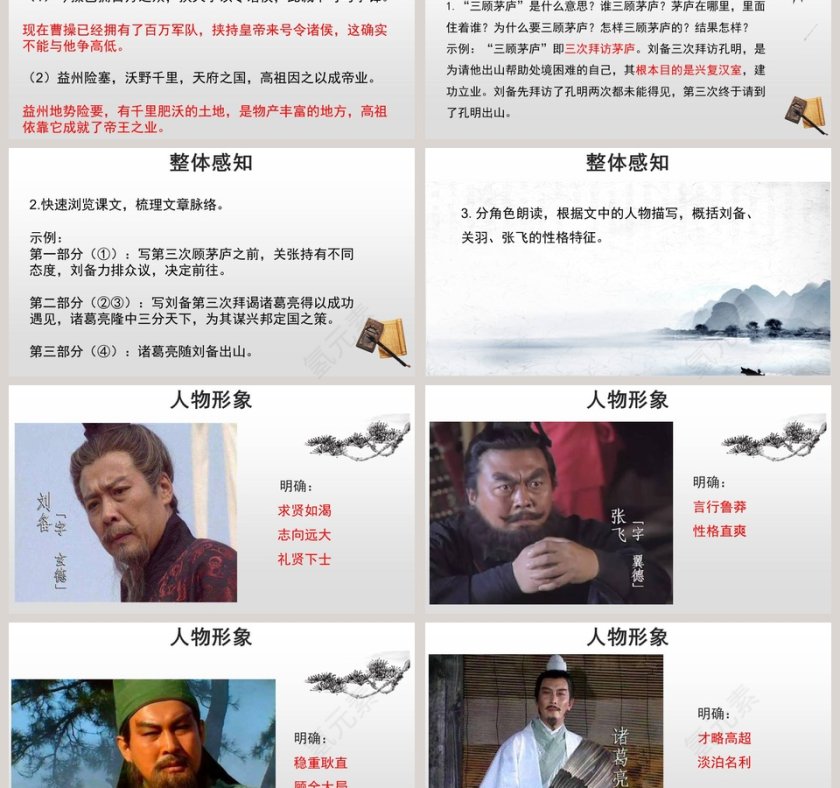课文解析三顾茅庐语文课件PPT第3张