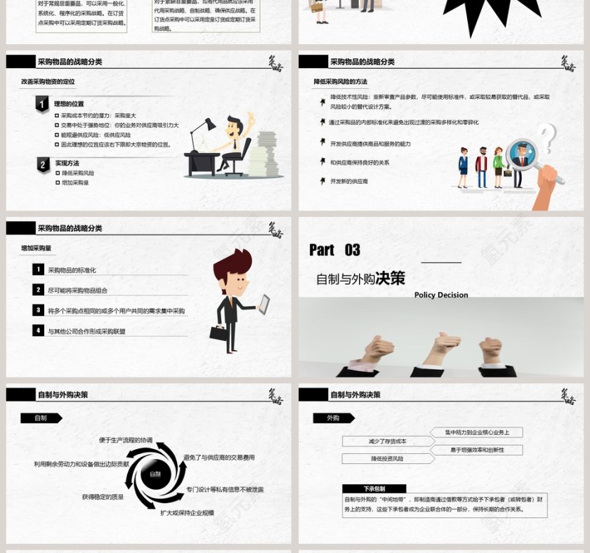商务风格企业采购战略培训模板第4张