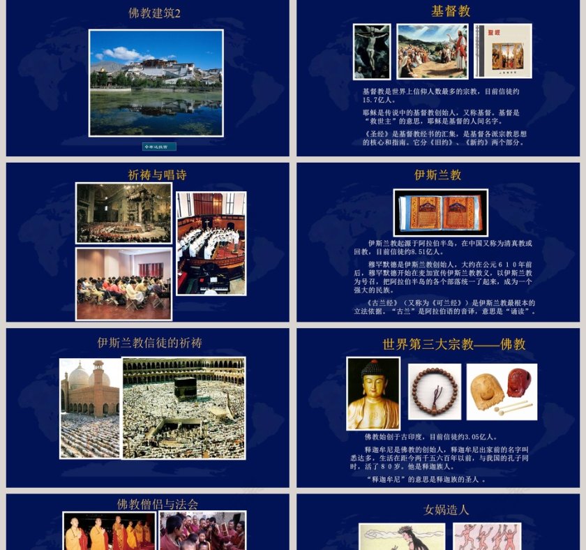 世界的人种宗教和语言教学ppt课件第5张