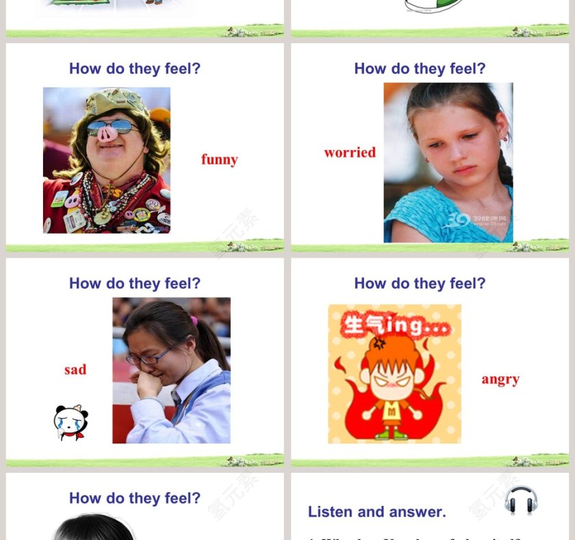 Unit 5  Topic 1-Im so happy教学ppt课件第2张