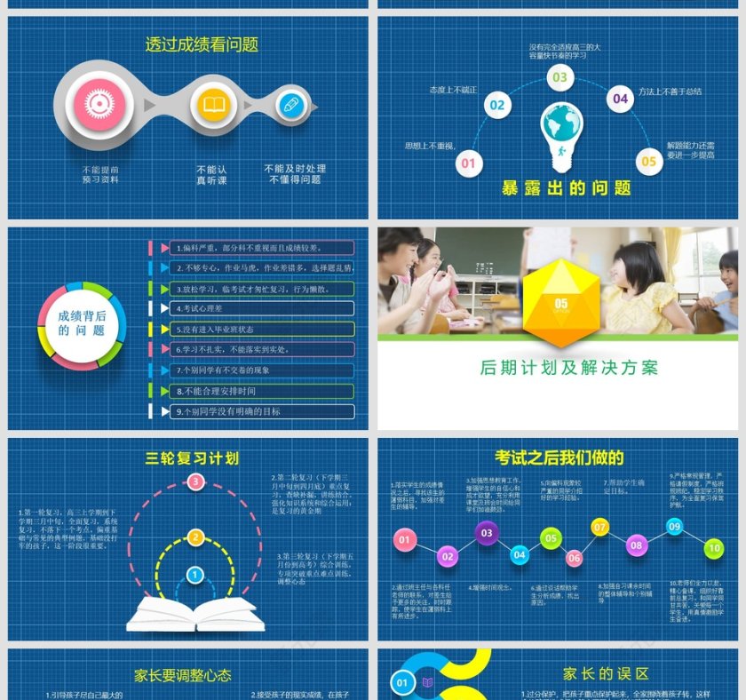 小学生家长会PPT课件第5张