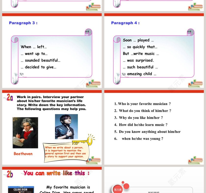 Unit 3  Topic 2-What sweet music教学ppt课件第4张