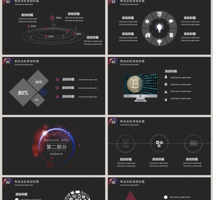 区块链商业计划书ppt第2张