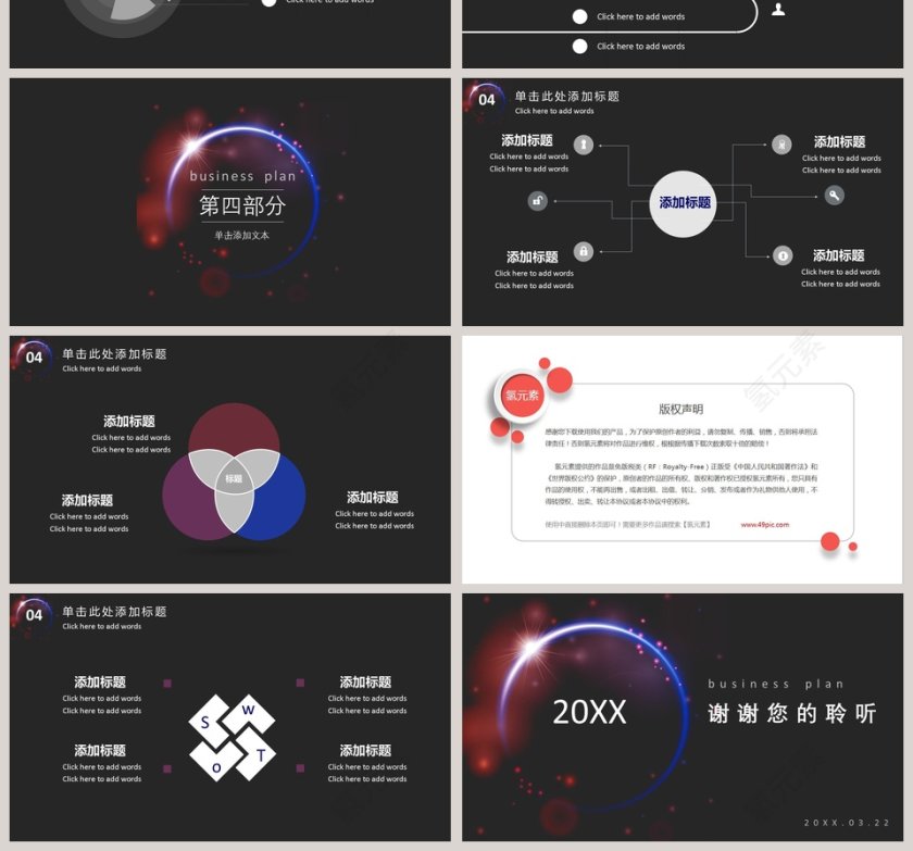 区块链商业计划书ppt第4张