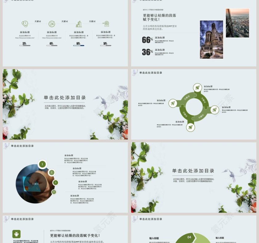 商务总结汇报PPT模板第2张