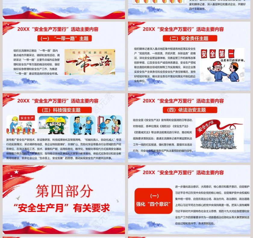 2019安全生产月培训PPT模板第4张