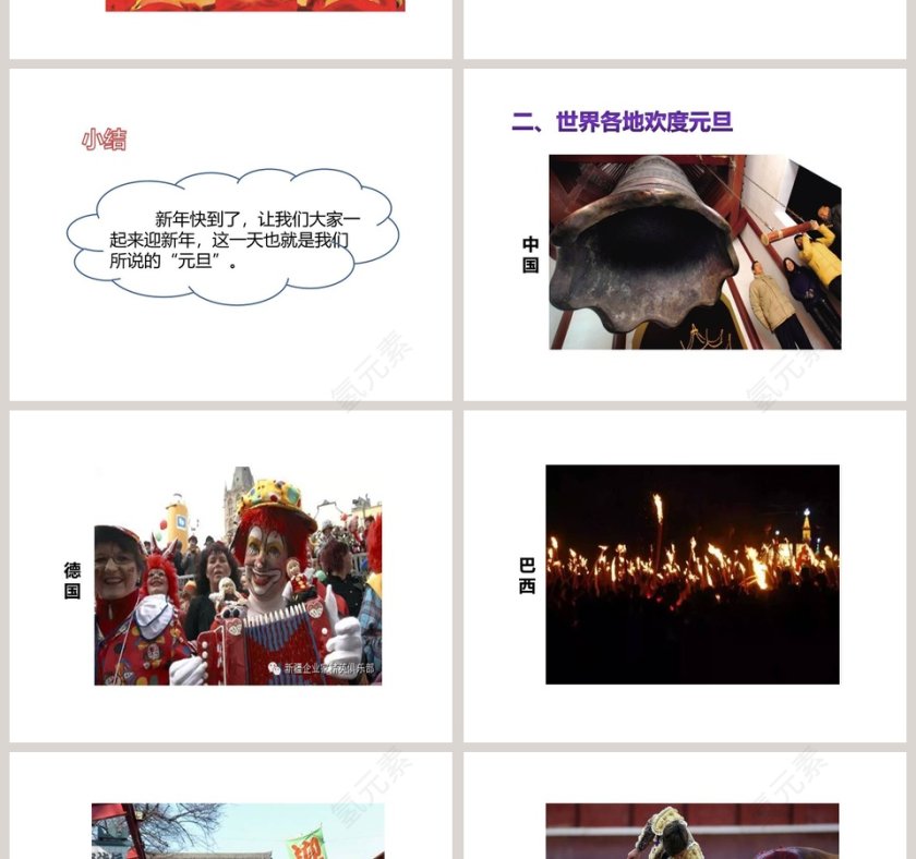 第四单元  天气虽冷有温暖-快乐过新年教学ppt课件第2张