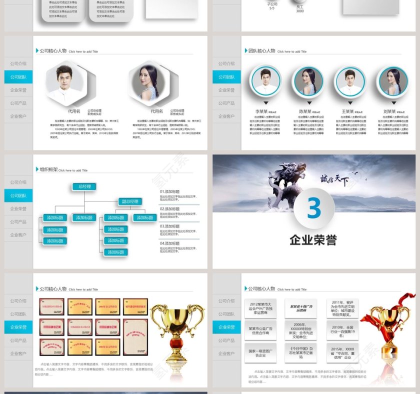 公司介绍展示PPT企业简介介绍PPT第4张