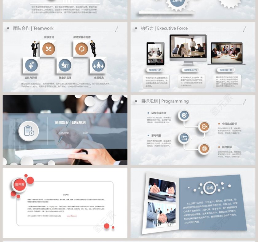 框架完整的岗位竞聘报告PPT第4张