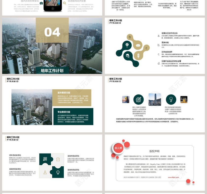 房地产年终汇报PPT第4张
