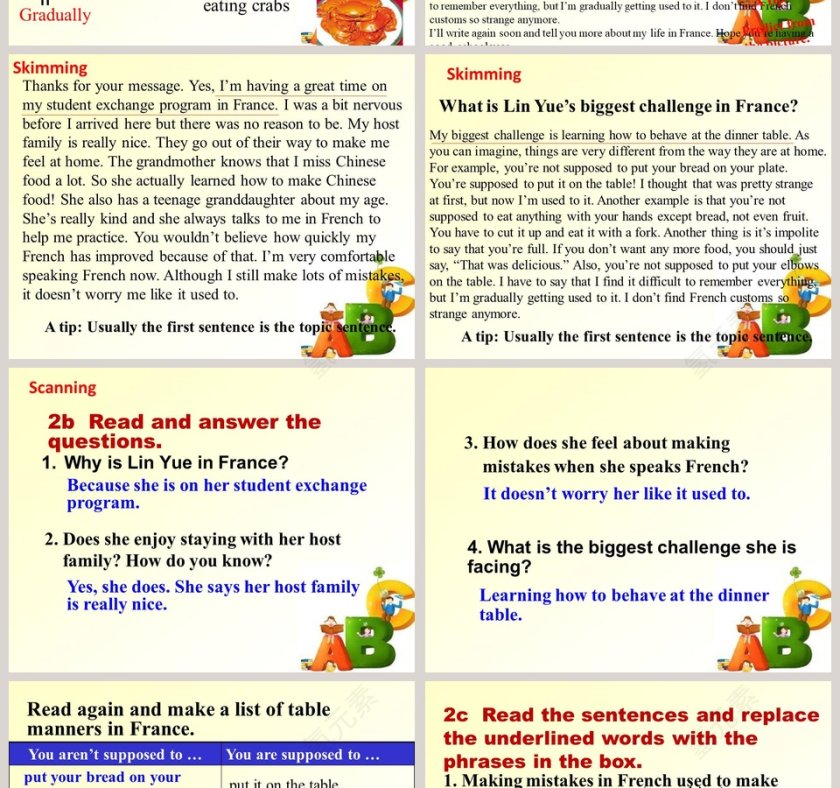 Unit 10-You are supposed to shake hands教学ppt课件第4张