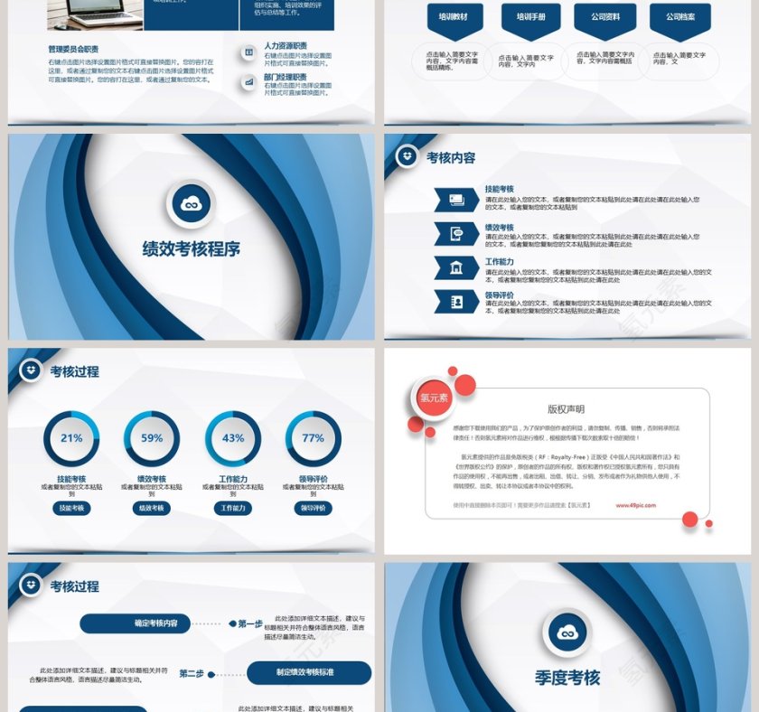 绩效制度考核模版ppt第3张