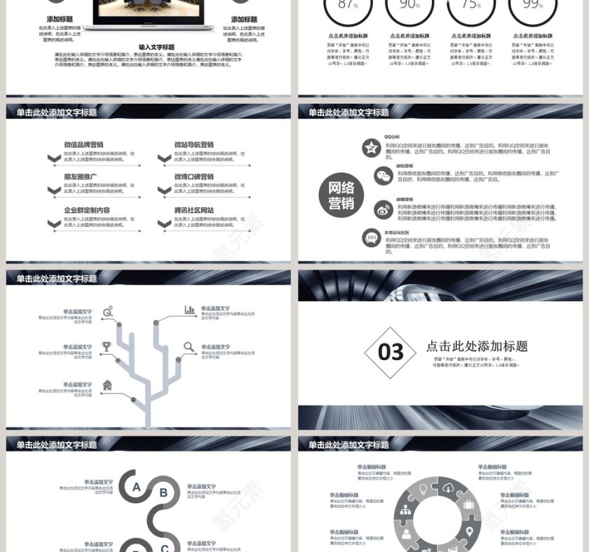 铁路高铁工作汇报PPT模板第3张