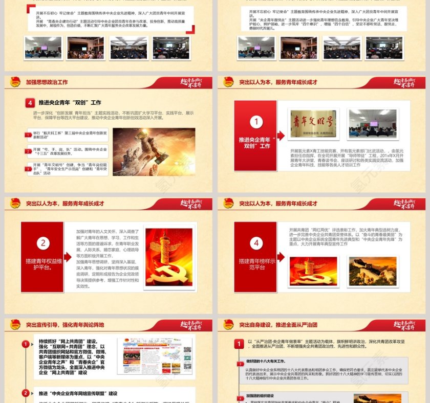 2019基层团支部工作汇报第3张