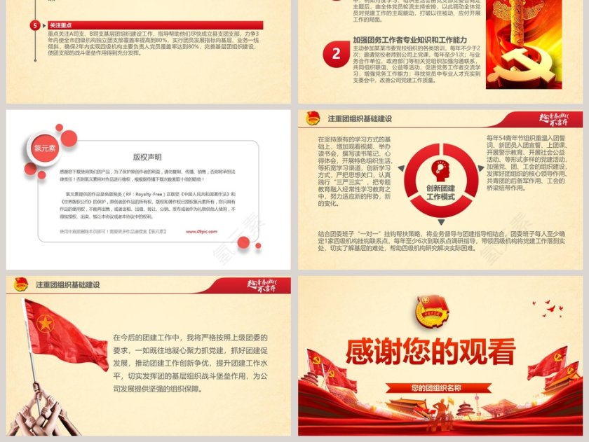 2019基层团支部工作汇报第6张