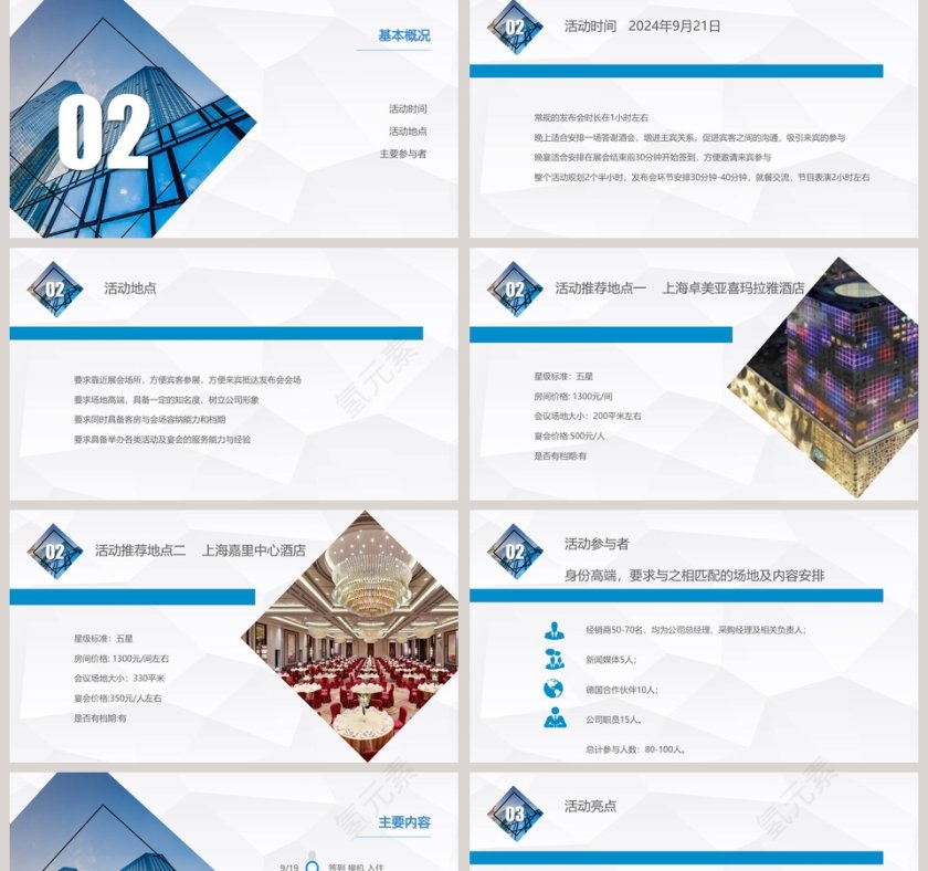 简约大气风格新品发布会策划模板第2张