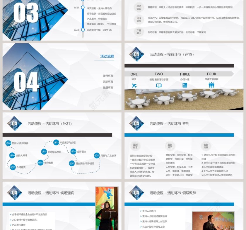 简约大气风格新品发布会策划模板第3张