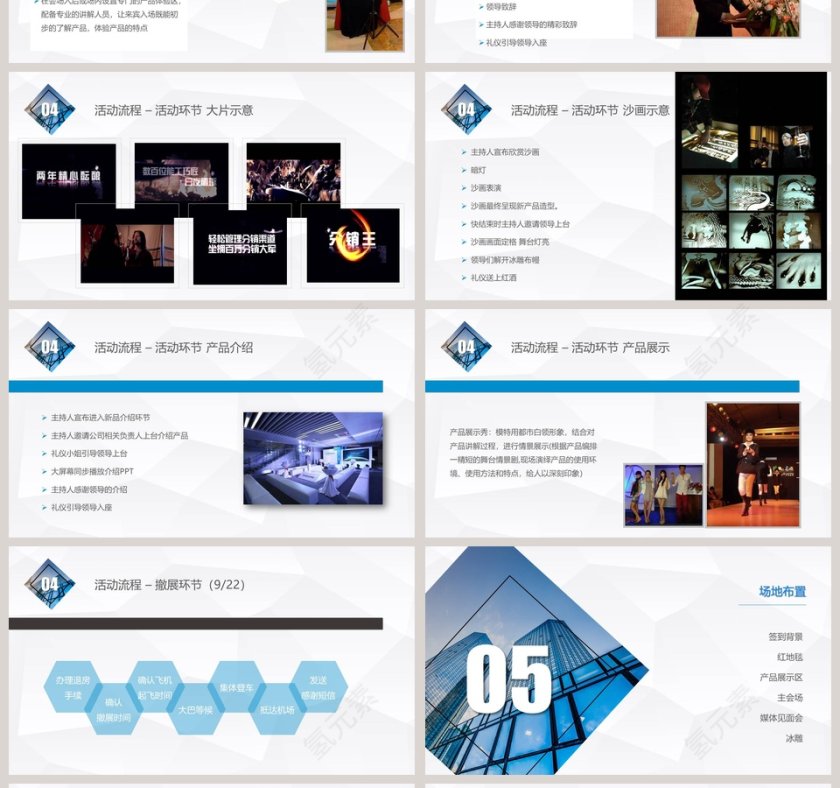 简约大气风格新品发布会策划模板第4张