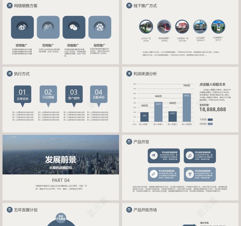 完整框架商业融资创业计划书第5张